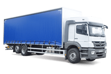 Truck Hire Exeter - 26 Tonne Curtain Side Truck - Truck hire Exeter